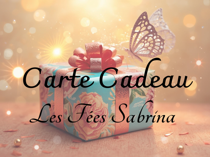 Carte cadeau bien-être Les Fées Sabrina